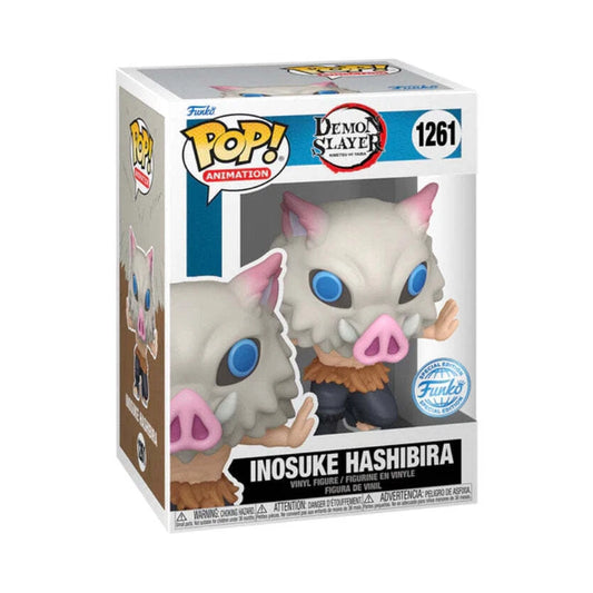 FUNKO POP ANIMATION : DEMON SLAYER - INOSUKE HASHIBIRA 1261 SPECIAL EDITION