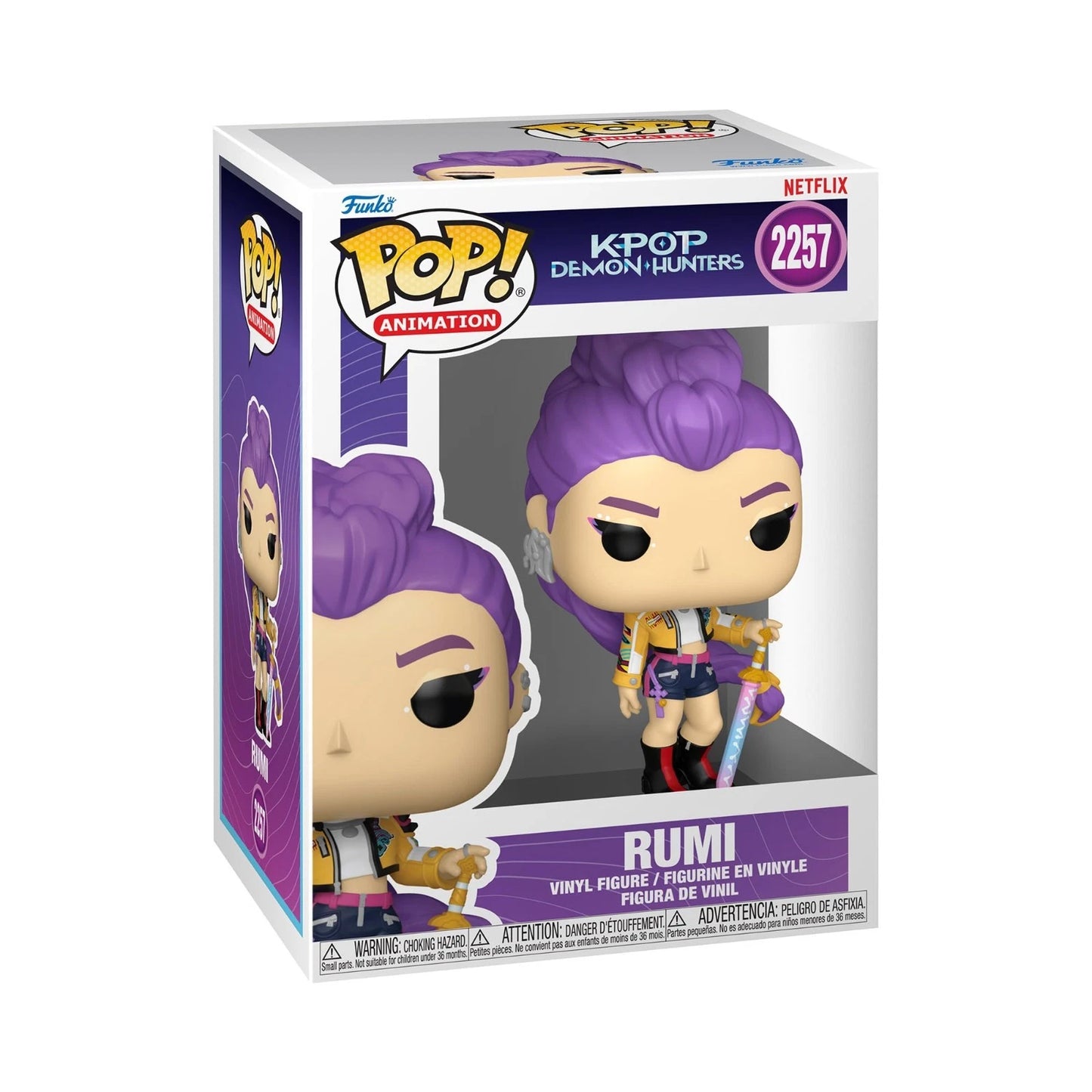 FUNKO POP ANIMATION : KPOP DEMON HUNTERS - RUMI 2257