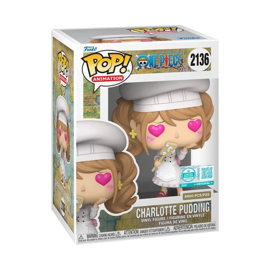 FUNKO POP ANIMATION : ONE PIECE - CHARLOTTE PUDDING 2136 SUPREME LE9500