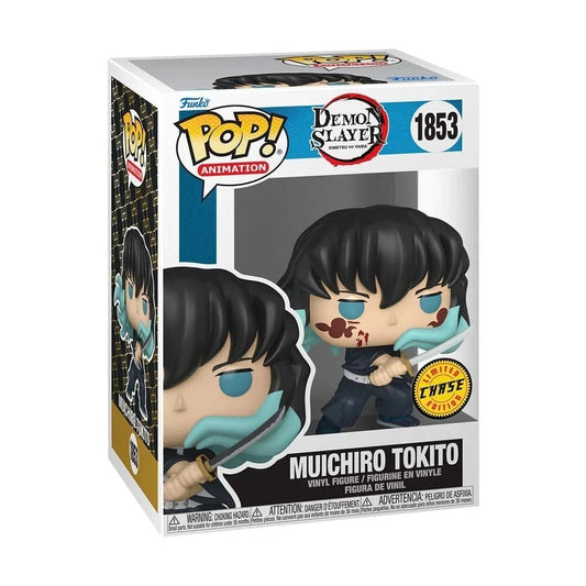 FUNKO POP ANIMATION : DEMON SLAYER - MUICHIRO TOKITO 1853 CHASE