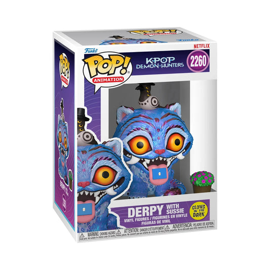 FUNKO POP ANIMATION : KPOP DEMON HUNTERS - DERPY WITH SUSSIE 2260 GITD