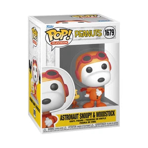 FUNKO POP TELEVISION : PEANUTS - ASTRONAUT SNOOPY & WOODSTOCK 1679