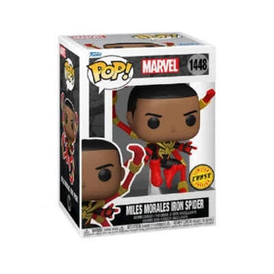 FUNKO POP : MARVEL - MILES MORALES IRON SPIDERMAN 1448 BUNDLE CHASE