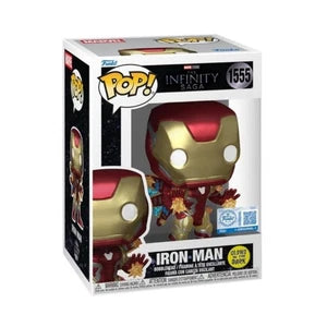 FUNKO POP MARVEL STUDIOS : INFINITY SAGA - IRON MAN 1555 GITD EXCLUSIVE