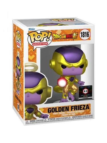 FUNKO POP ANIMATION : DRAGON BALL SUPER - GOLDEN FRIEZA 1816 CHALICE EXCLUSIVE