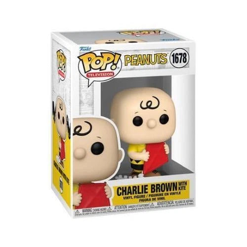 FUNKO POP TELEVISION : PEANUTS - CHARLIE BROWN WITH KITE 1678